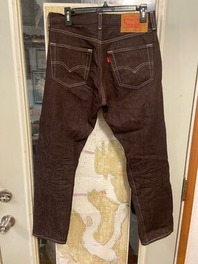 Levi's Men's Dark Brown Chino-Style Pants